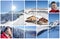 Winter Alps collage