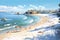 Winter Beaches - Generative AI