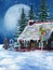 Winter candy house