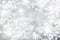 Winter Christmas background, silver, bokeh, blurred, white snowflakes, round spot, season, new year, beautiful silver