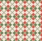 Winter Christmas x-mas knit seamless background Knitted pattern. Checkered plaid