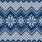 Winter Christmas sweater of fairisle design