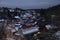 Winter Christmas village in the German mountains. Harz, Germany