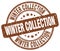 winter collection brown stamp