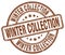 winter collection brown stamp