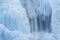 Winter, Comstock Creek Cascade Framed by Ice