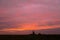 Winter dawn over Burnham windmill.