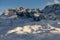 Winter dolomites in Italy. Winter in Madonna di Campiglio village and a ski resort in northeast Italy. Madonna di Madonna di