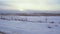 Winter drive by on Alberta Prairies