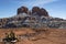 Winter Dusting of Cathedral Rock