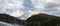 Winter early daybreak mountain landscape (Ukraine, Carpathians, Petros Mountain