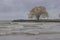 Winter at Edgewater Park in Cleveland, Ohio