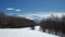 Winter Etna Mount Landscape From Nebrodi Park, Sicily