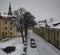 Winter fairy tale. Tallinn. Estonia.