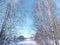 Winter fairy tale,winter in Russia,snow kingdom, winter landscape