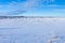 Winter farmland scenery