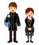 Winter fashion Student Couple -Japanese School Uniform