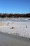 Winter in Finland: Frozen Baltic Sea, Forest and Buoys