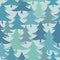 Winter Flora, Forest Firs Christmas Trees Seamless Pattern, Traditional Christmas Surface Pattern, Vector Repeat Pattern