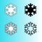 winter flower snow of flakes for background postcard icon stationary anniversary christmas.