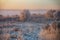 Winter forest and Nero lake in Rostov town, Russia