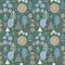 Winter Forest Woodland Plant Seamless Pattern