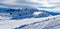 Winter French Alps, ski resort Flaine, Grand Massif near Mont Blanc, France
