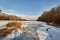 Winter - frozen lake, Rogoznik, Poland