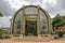 Winter Garden facade, a Deco greenhouse for non-native plants in the Garden of Plants in Paris.