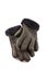 Winter gloves made of natural fur