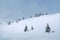 Winter in Godeanu Mountains, Southern Carpathians.