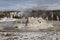 Winter, Grotto Geyser, Yellowstone NP