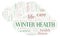 Winter Health word cloud