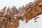 Winter Hoodoo Ice and Snow in Bryce Canyon National Park