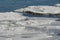 Winter Ice Floes On Upper Mississippi River