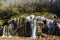 Winter Ice on a Rock Formation