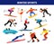 Winter Ice Snow Sports Set