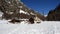 Winter landscape at Alpe Devero, Italy