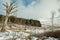 Winter landscape in the Brecon beacons.