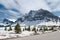 Winter landscape. Canadian Rocky Mountains.