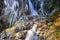 Winter  landscape  with frozen waterfall, Clocota , Geoagiu Bai