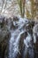 Winter  landscape  with frozen waterfall, Clocota , Geoagiu Bai