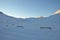 Winter landscape in Iceland