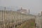 Winter landscape - Langhe region Piedmont, Italy