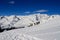 Winter landscape in the Lepontine Alps