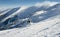 Winter landscape in mountain Little Fatra