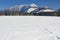 Winter landscape nearby Oravice, Western Tatras Rohace, Slovakia