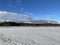 Winter landscape of north Sweden