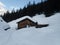 Winter landscape in raurisertal in austrian alps