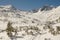 Winter landscape in Retezat mountain, Romania